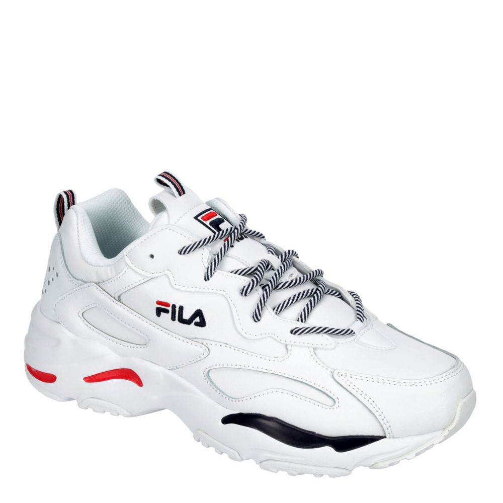 white fila mens shoes