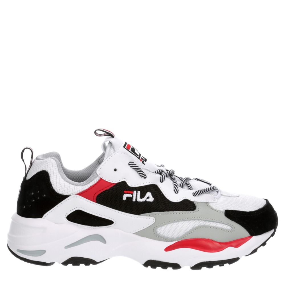 FILA Mens Ray Tracer Sneaker - WHITE