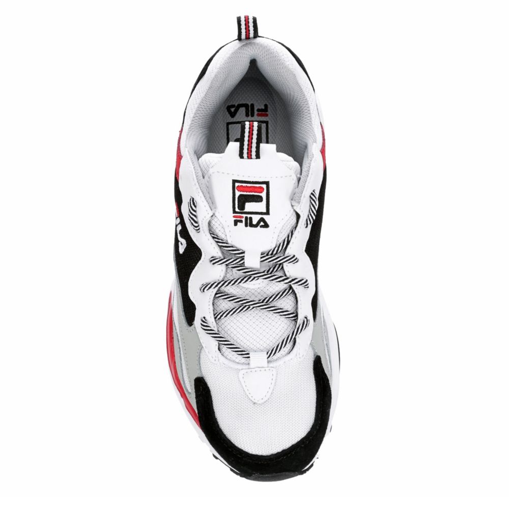 FILA Mens Ray Tracer Sneaker - WHITE