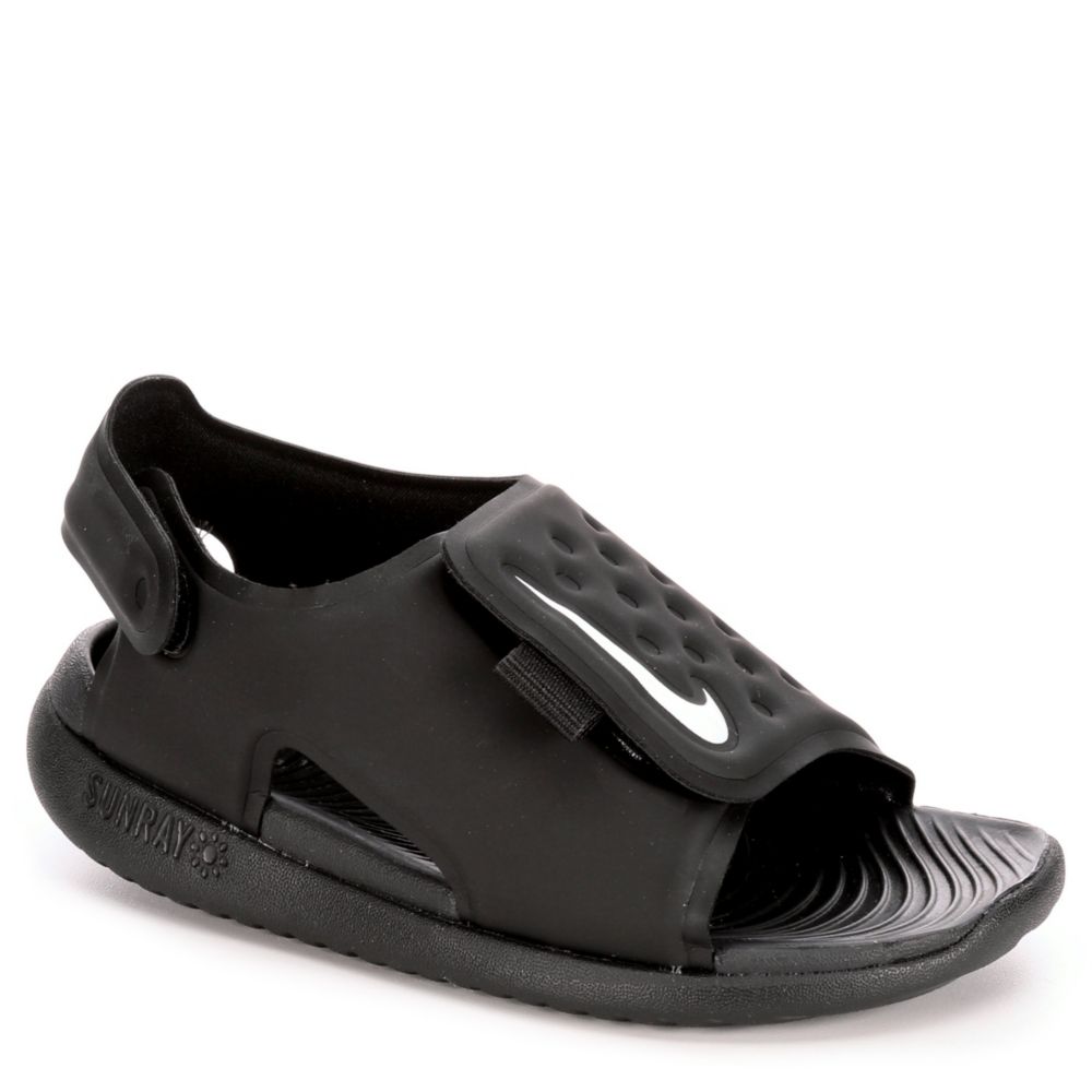 black nike sandals for toddlers