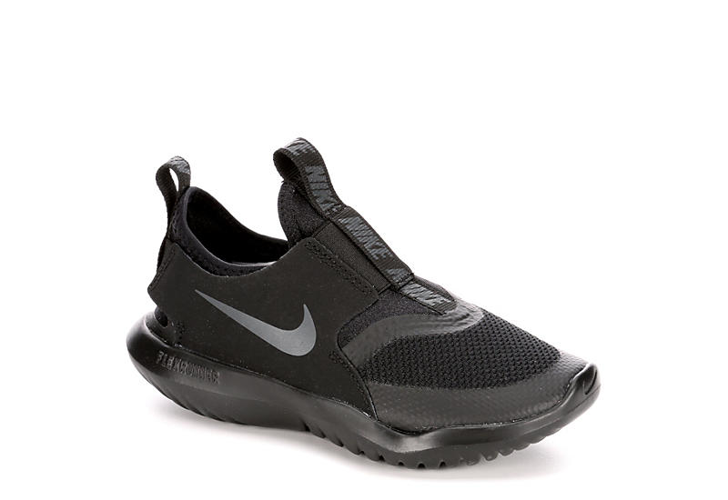 Black Nike Boys Flex Runner | Athletic | Off Broadway Shoes