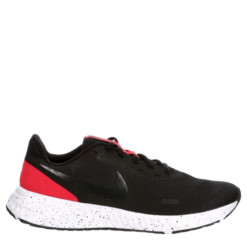 NIKE Mens Revolution 5 Running Shoe - BLACK