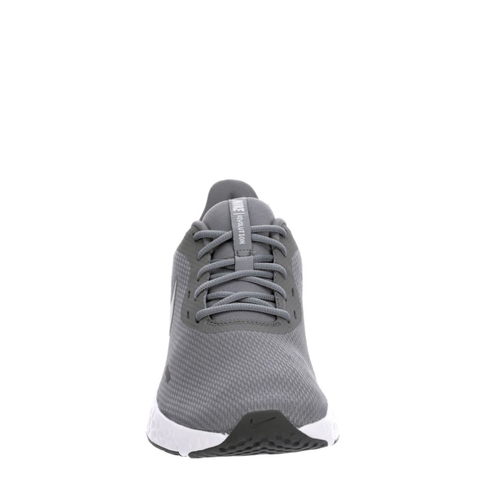 NIKE Mens Revolution 5 Running Shoe - GREY