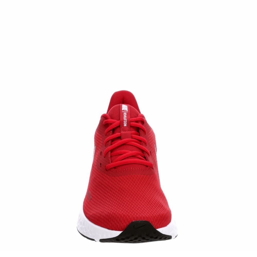 NIKE Mens Revolution 5 Running Shoe - RED