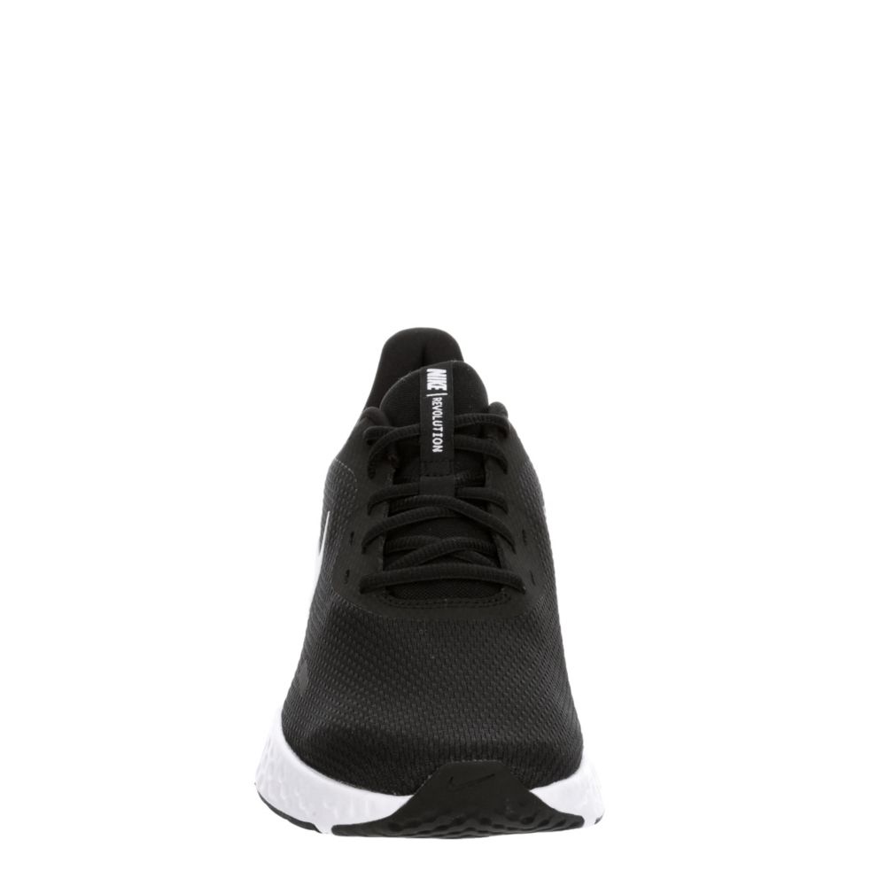 NIKE Mens Revolution 5 Running Shoe - BLACK