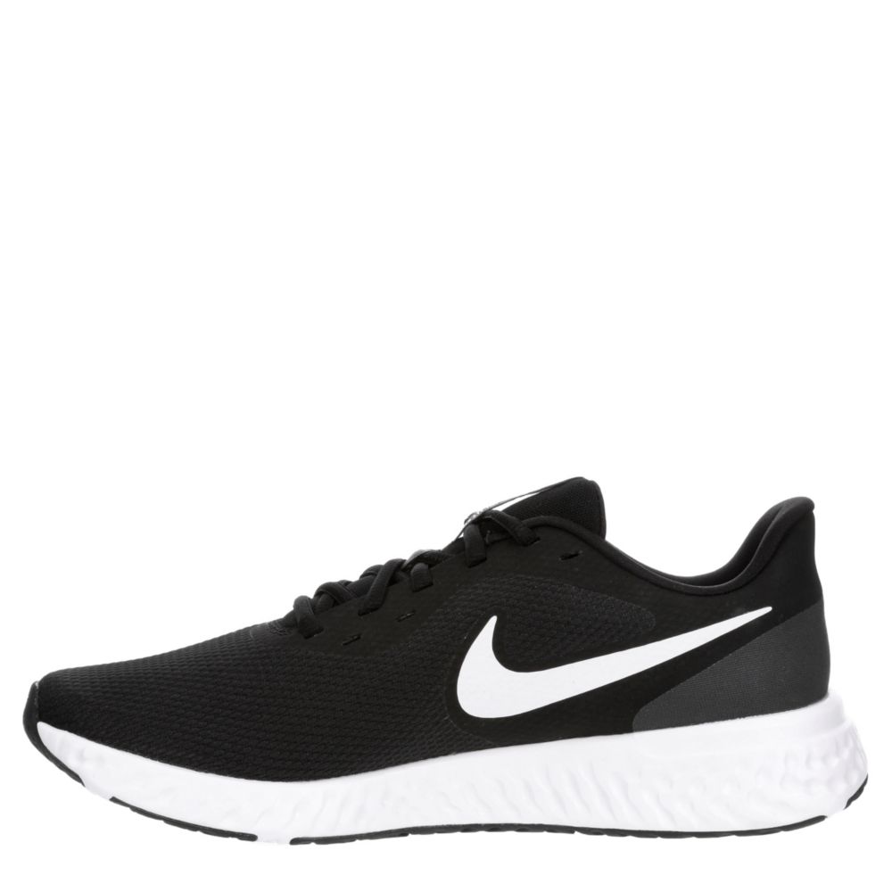 NIKE Mens Revolution 5 Running Shoe - BLACK
