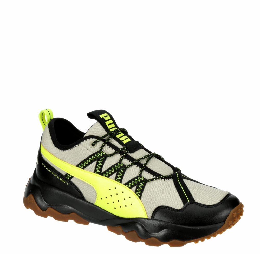 PUMA Mens Ember Trail Running Shoe - BEIGE