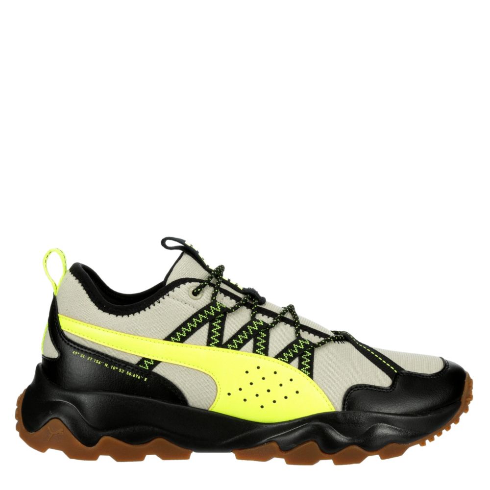 PUMA Mens Ember Trail Running Shoe - BEIGE