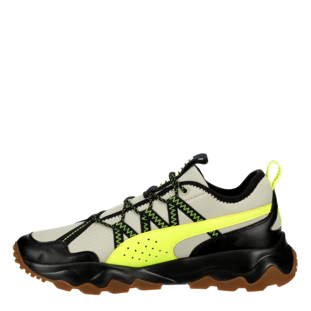 PUMA Mens Ember Trail Running Shoe - BEIGE