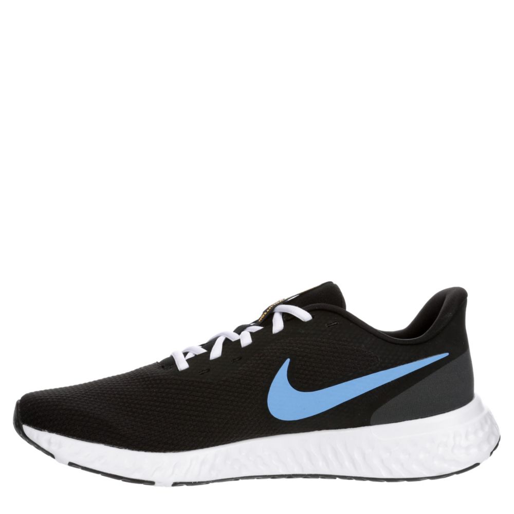 NIKE Mens Revolution 5 Running Shoe - BLACK