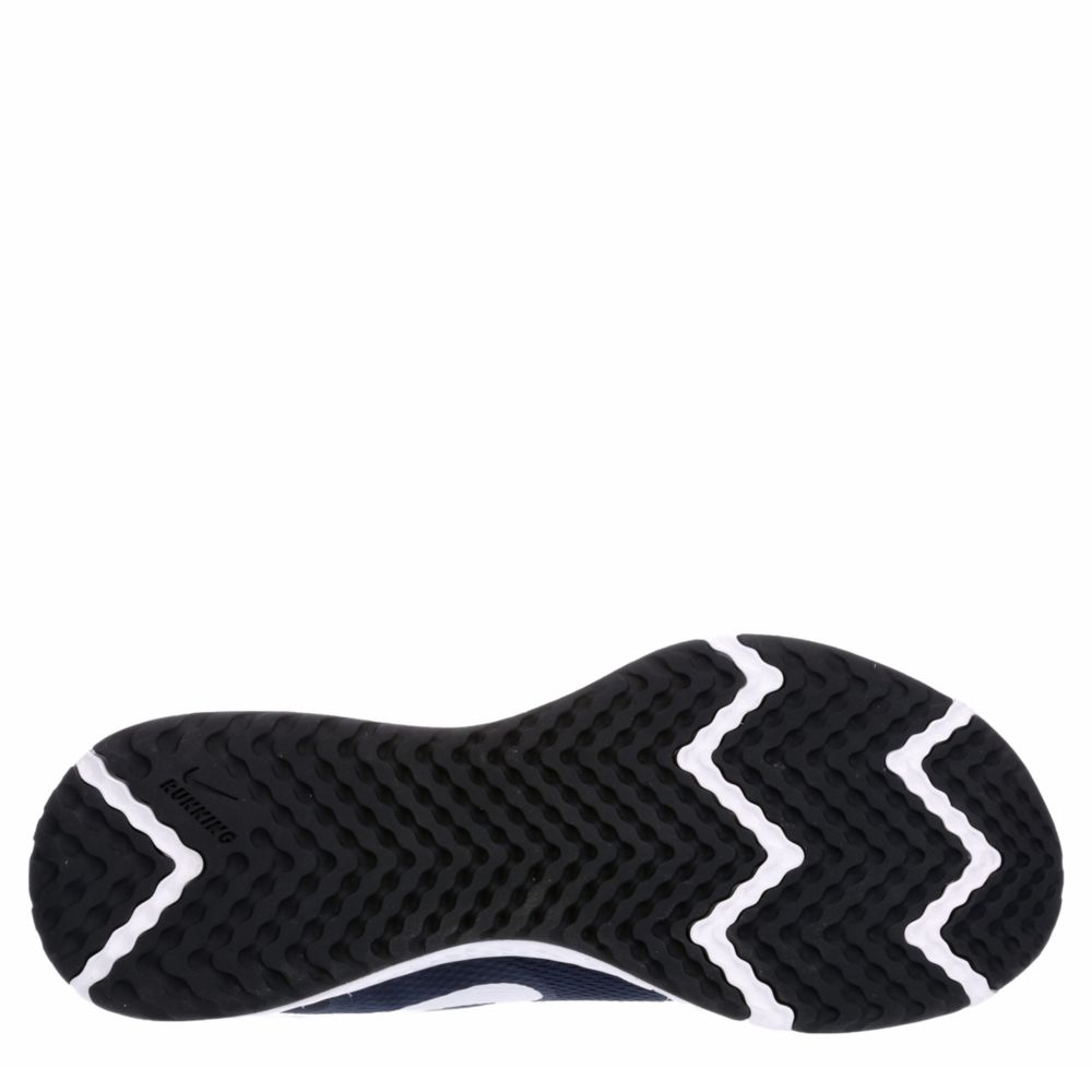 NIKE Mens Revolution 5 Running Shoe - NAVY