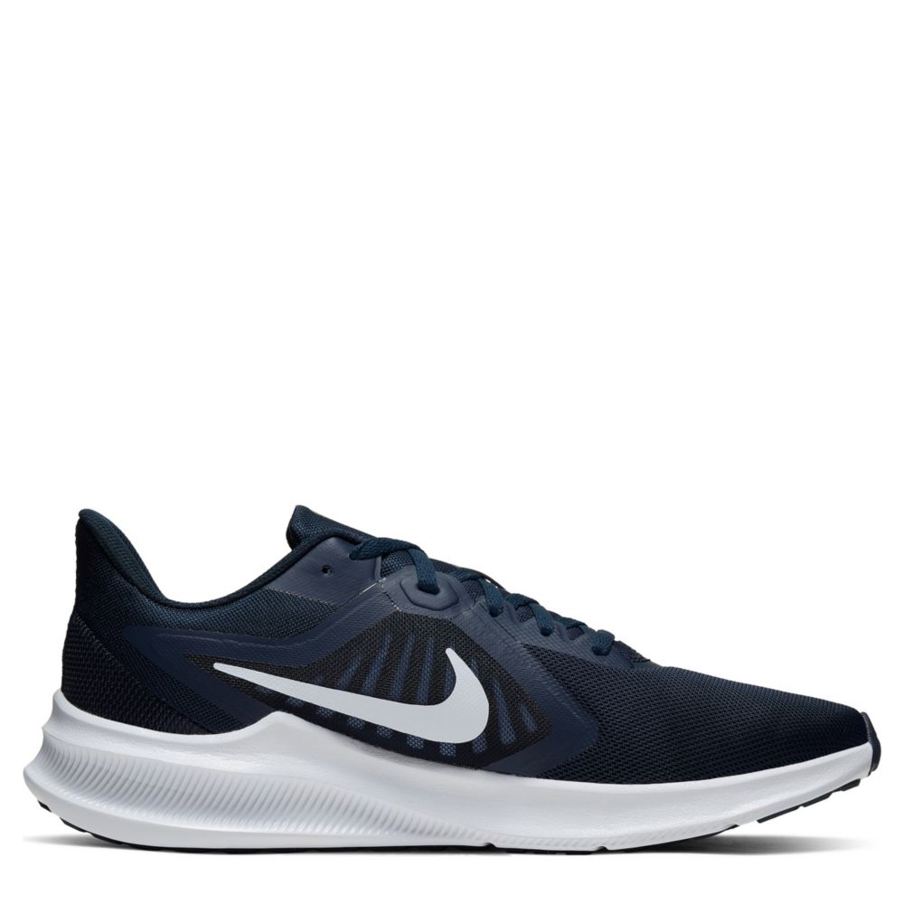 navy nike running shoes