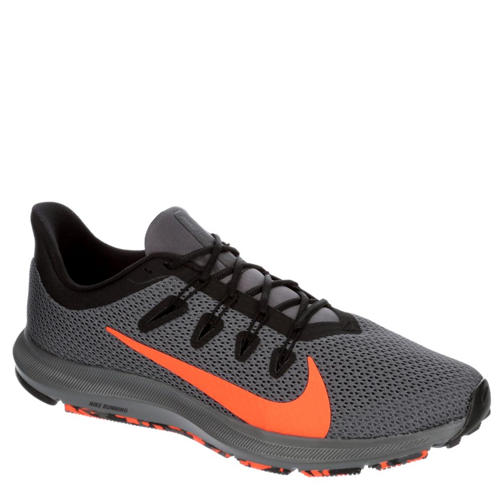 nike men's quest grey running shoes