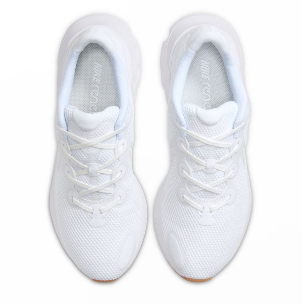 NIKE Mens Renew Run Sneaker - WHITE
