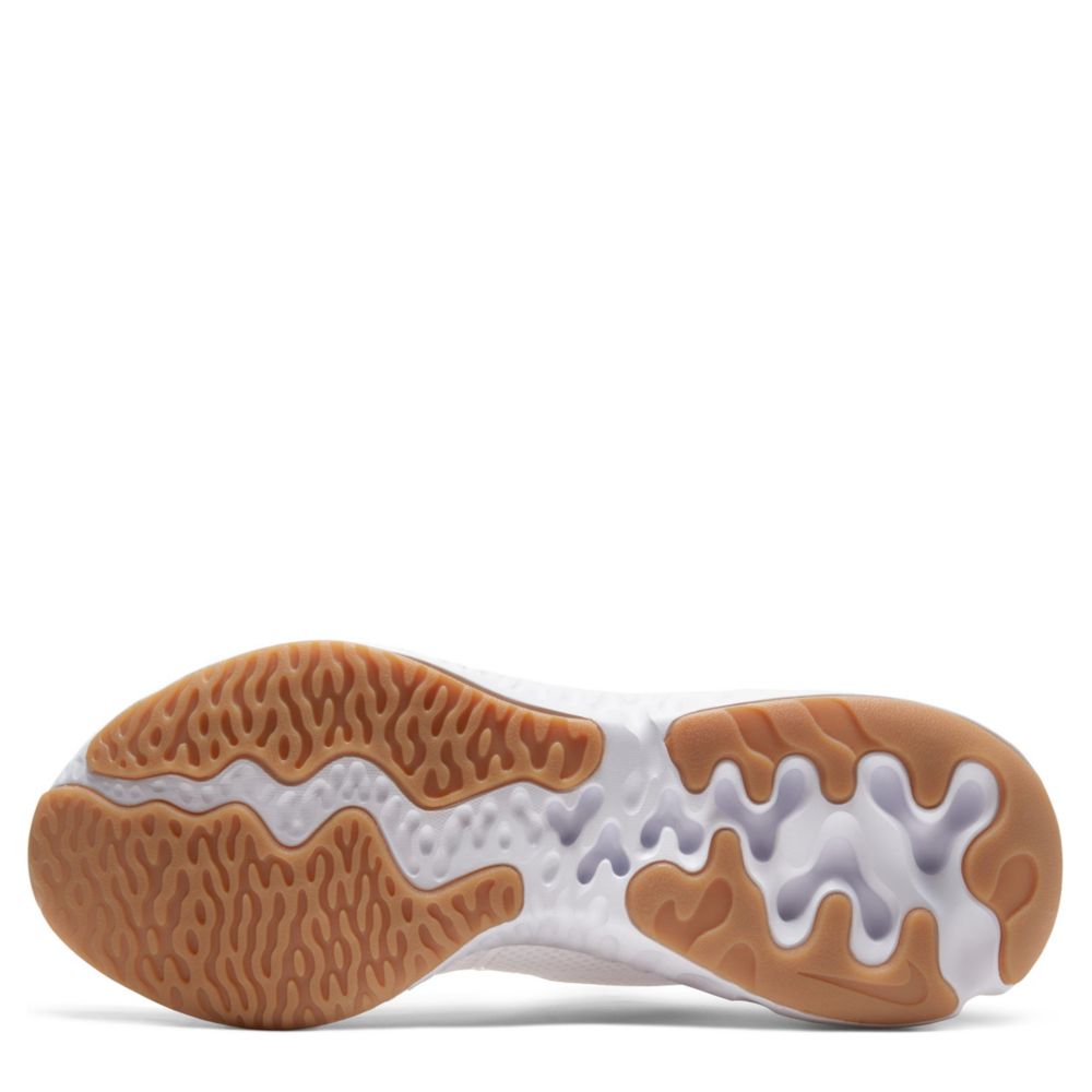 NIKE Mens Renew Run Sneaker - WHITE
