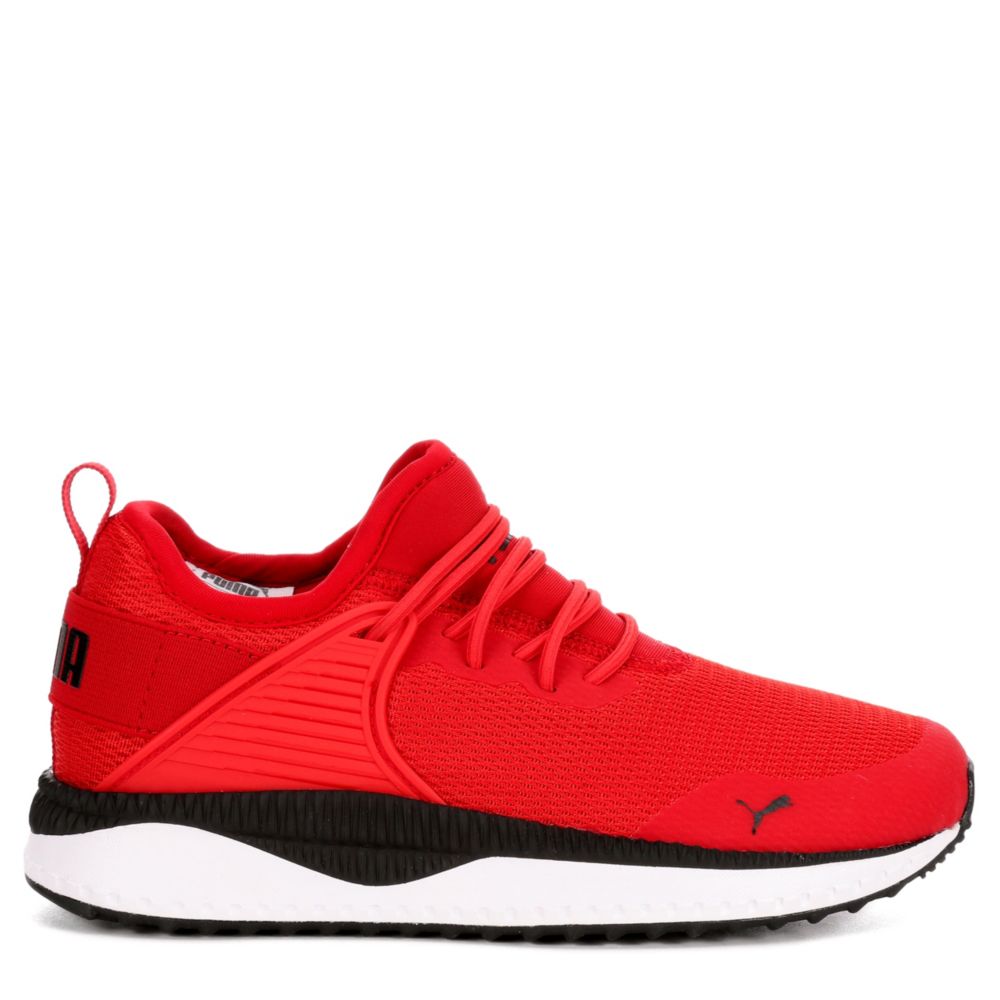boys red puma shoes