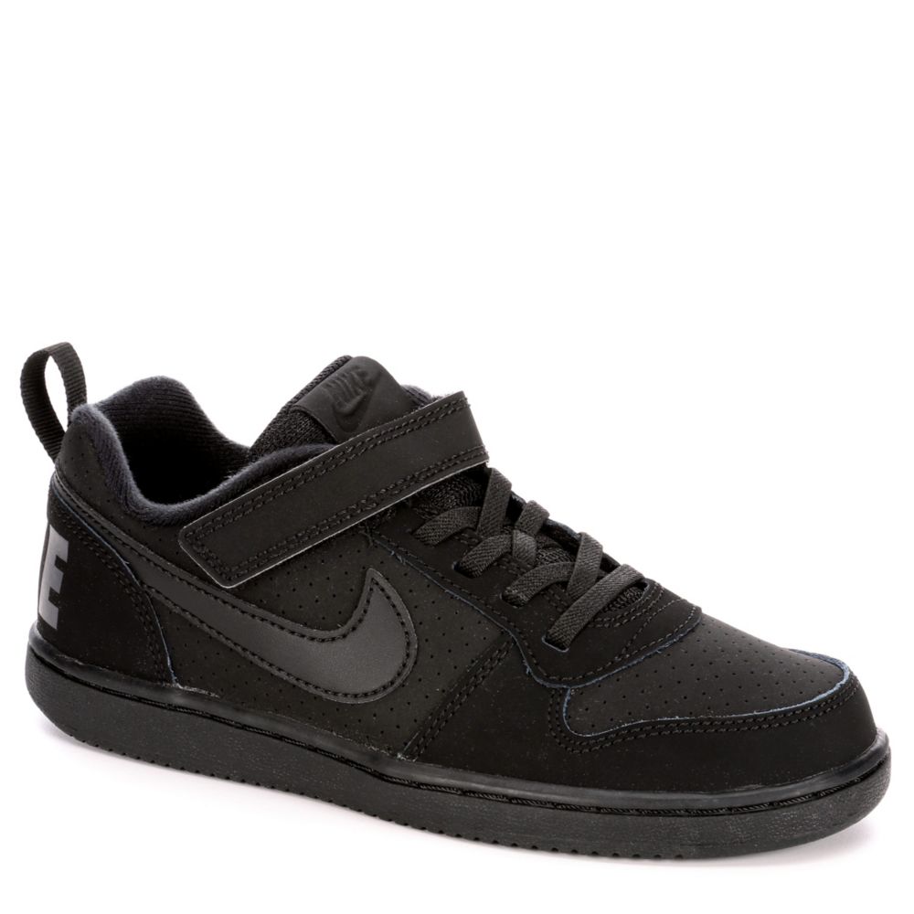 NIKE Boys Court Borough Sneaker - BLACK
