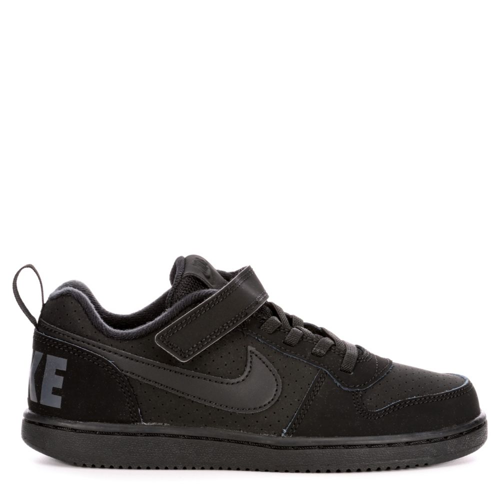 NIKE Boys Court Borough Sneaker - BLACK