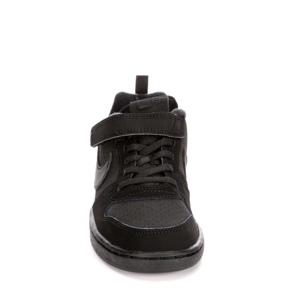 NIKE Boys Court Borough Sneaker - BLACK