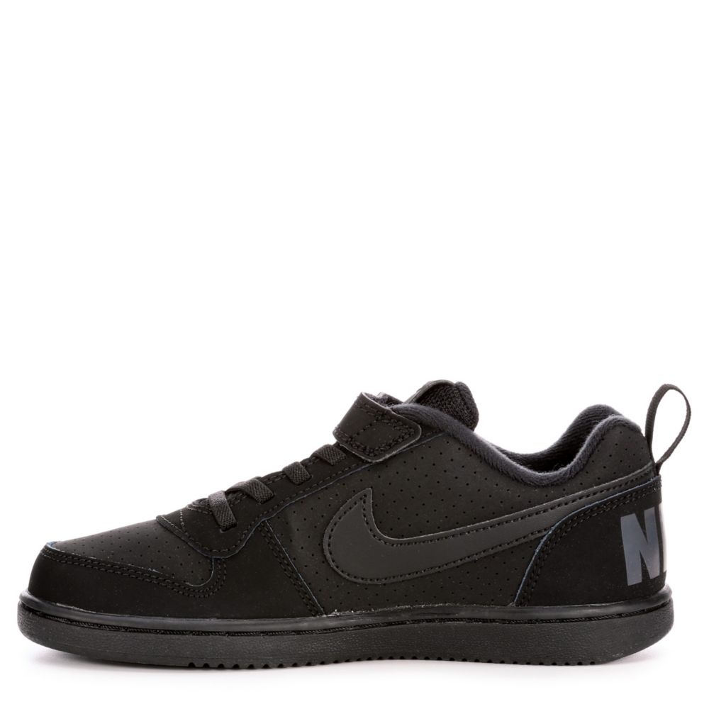 NIKE Boys Court Borough Sneaker - BLACK