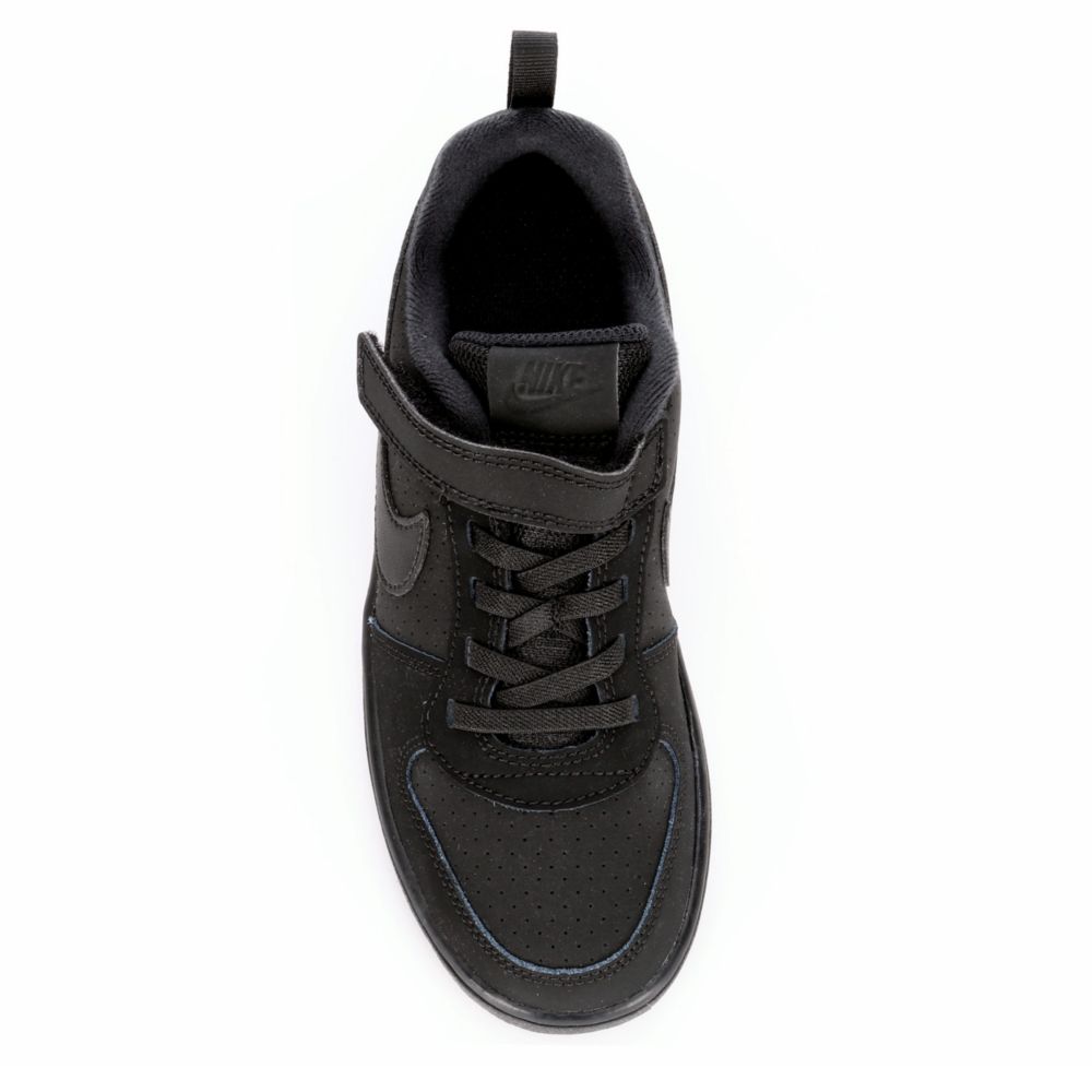 NIKE Boys Court Borough Sneaker - BLACK
