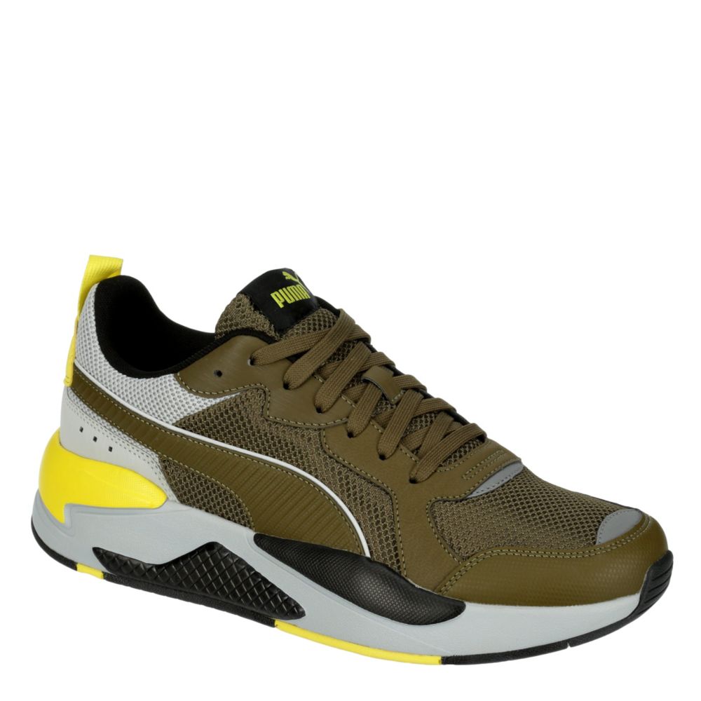 PUMA Mens X-ray Sneaker - OLIVE