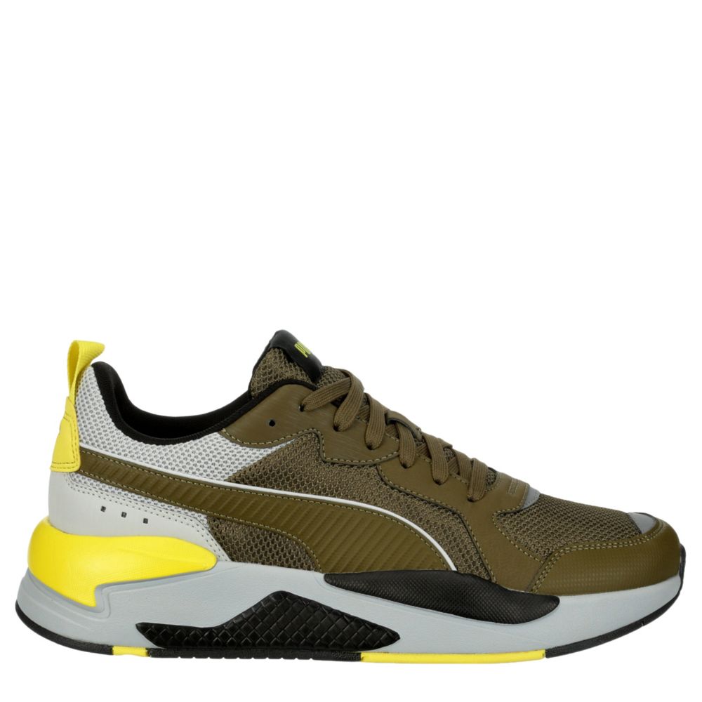 PUMA Mens X-ray Sneaker - OLIVE