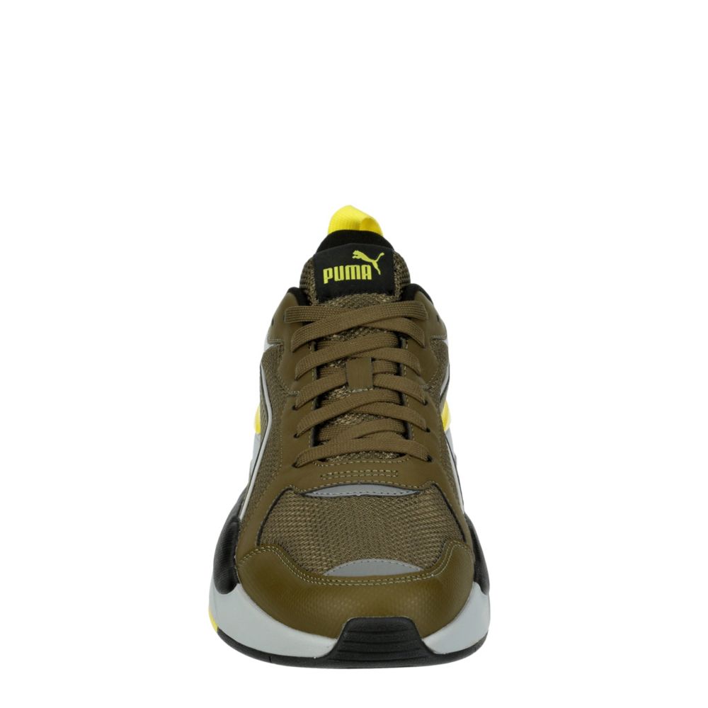 PUMA Mens X-ray Sneaker - OLIVE