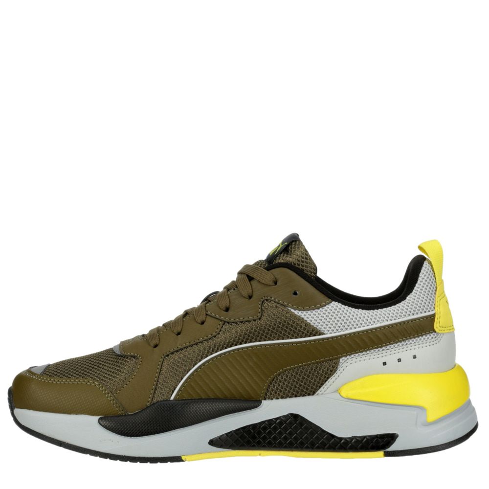 PUMA Mens X-ray Sneaker - OLIVE
