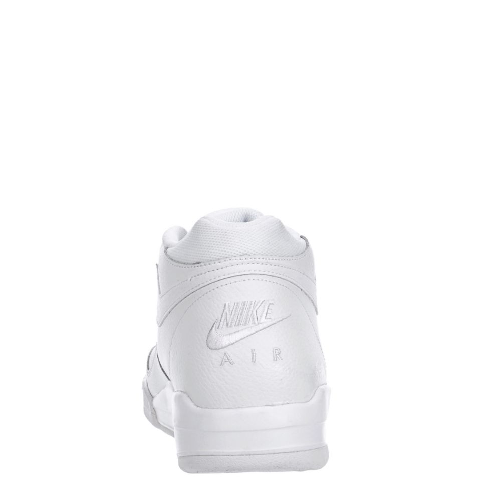 nike flight legacy all white