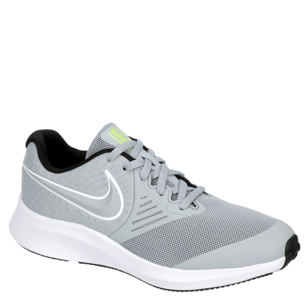 boys gray nike shoes