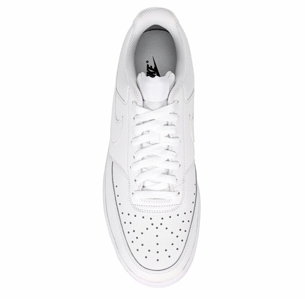 NIKE Mens Court Vision Sneaker - WHITE