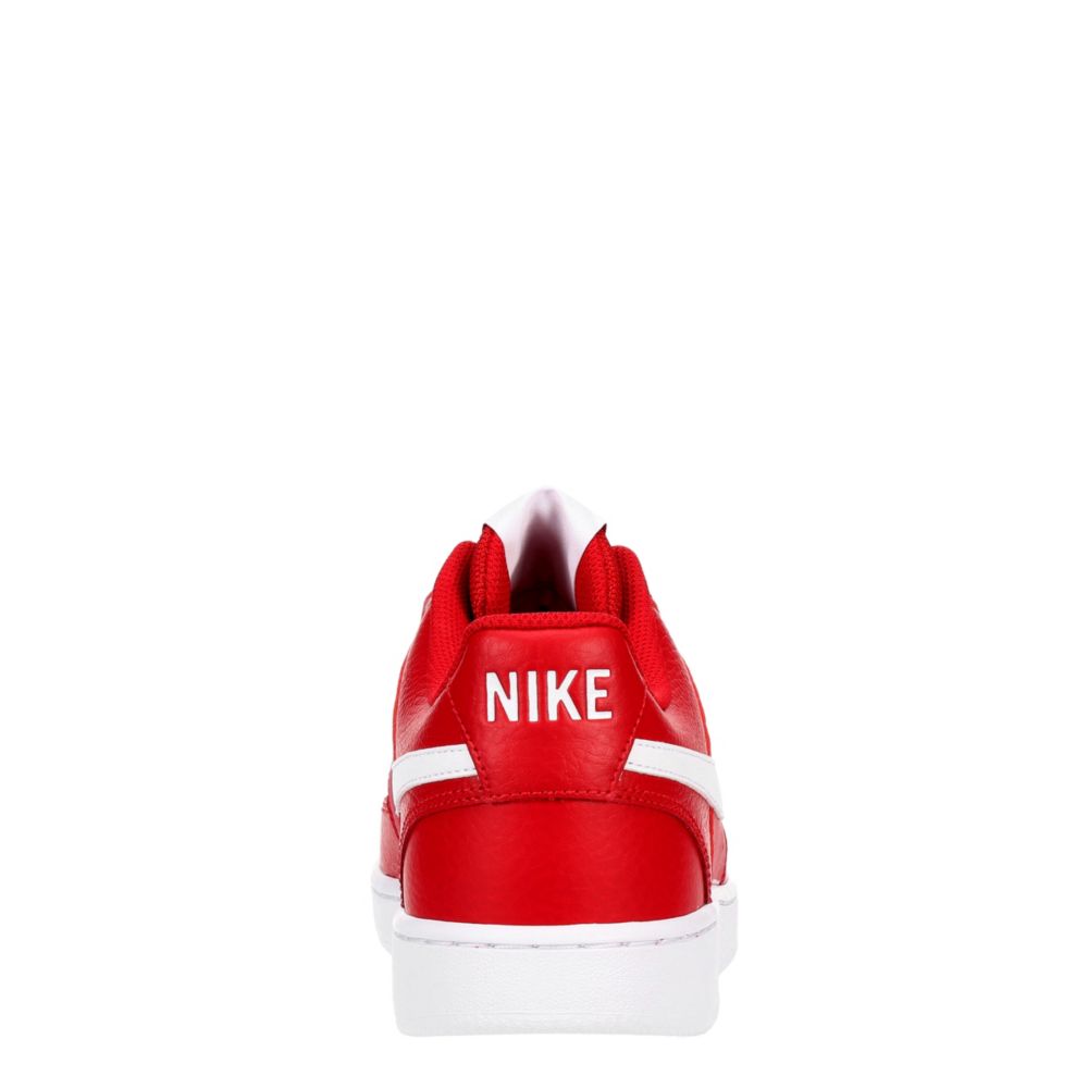 NIKE Mens Court Vision Sneaker - RED