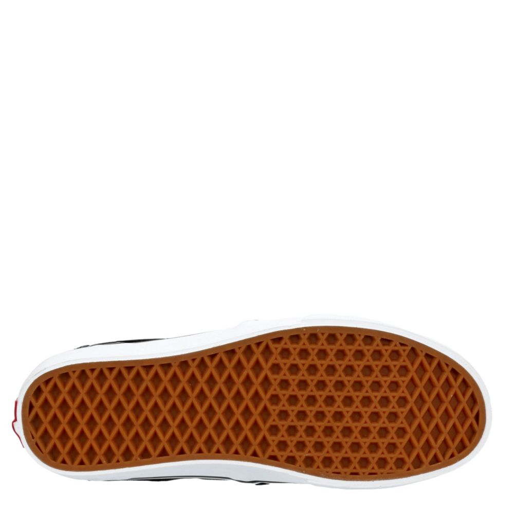 VANS Mens Asher Deluxe Slip On Sneaker - BLACK