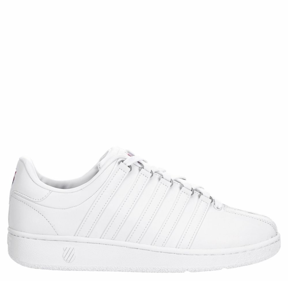 all white k swiss classics