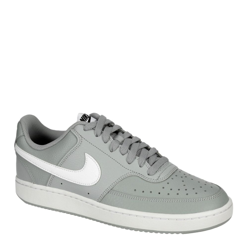 Grey Nike Mens Court Vision Sneaker | Athletic | Off Broadway Shoes