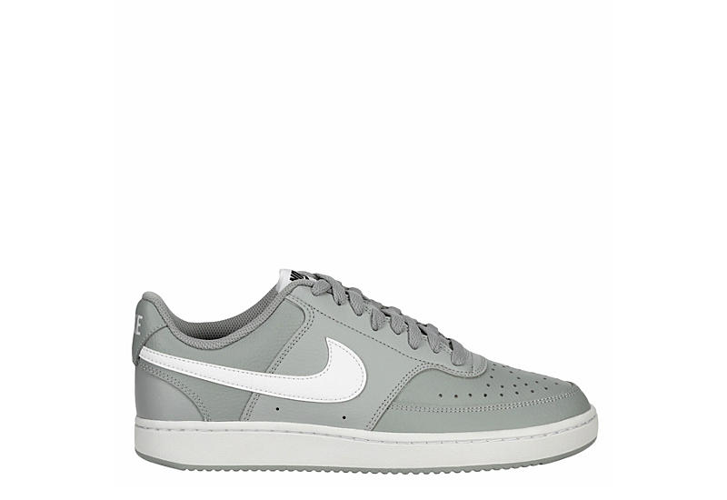 Grey Nike Mens Court Vision Sneaker | Athletic | Off Broadway Shoes