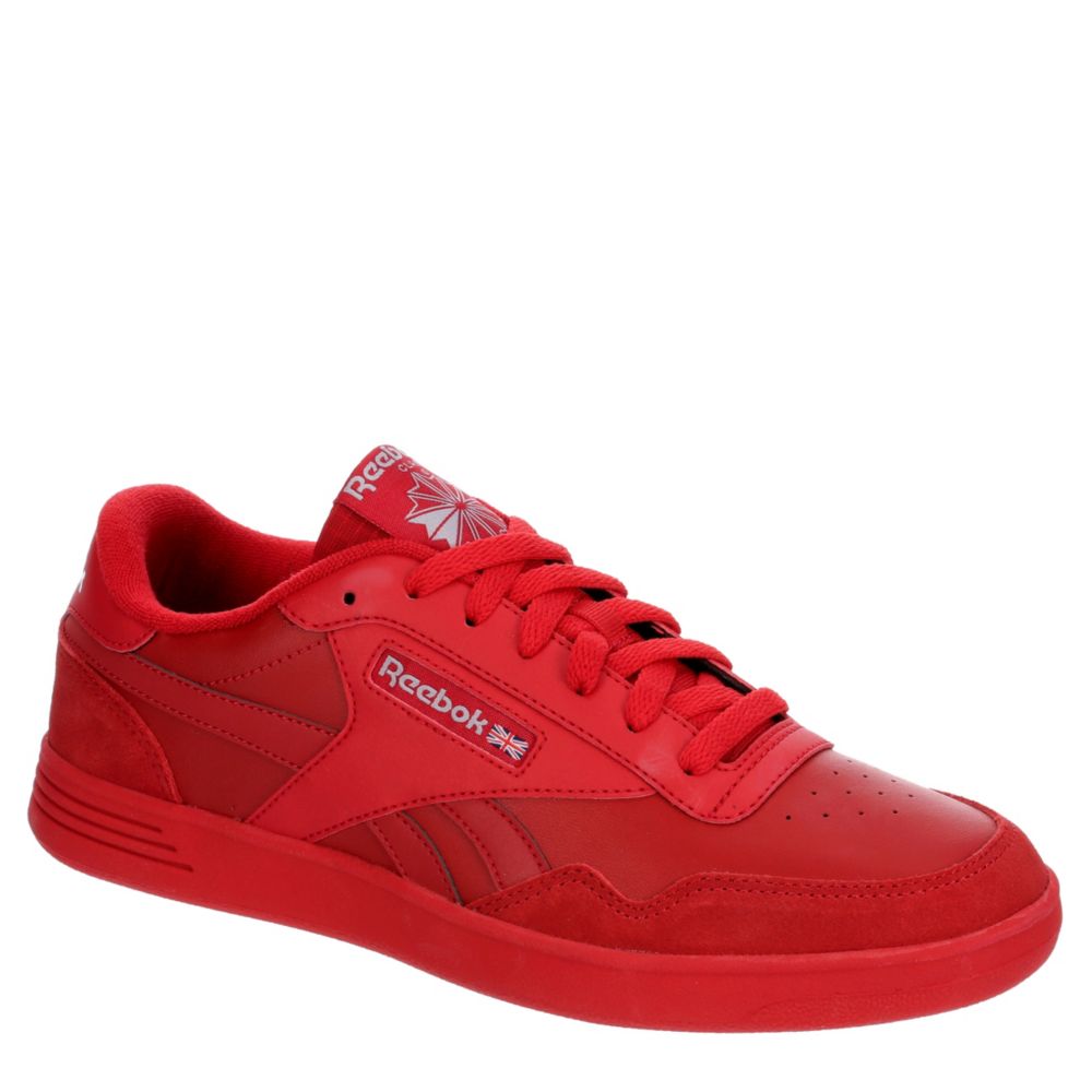 mens red reebok