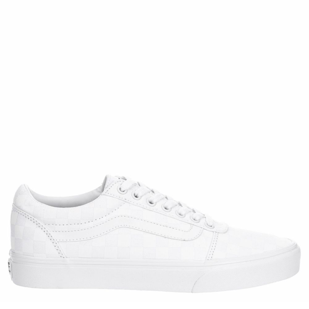 VANS Mens Ward Sneaker - WHITE