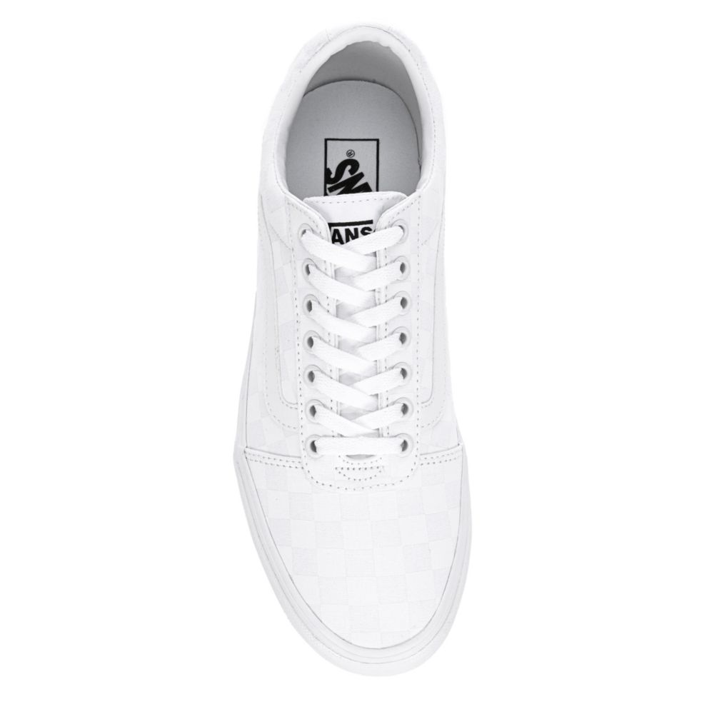 VANS Mens Ward Sneaker - WHITE
