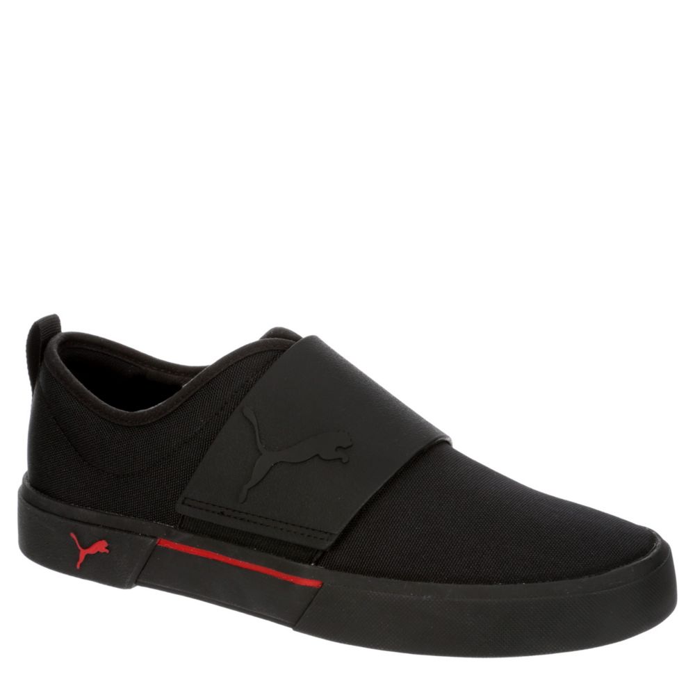 puma leather slip on shoes