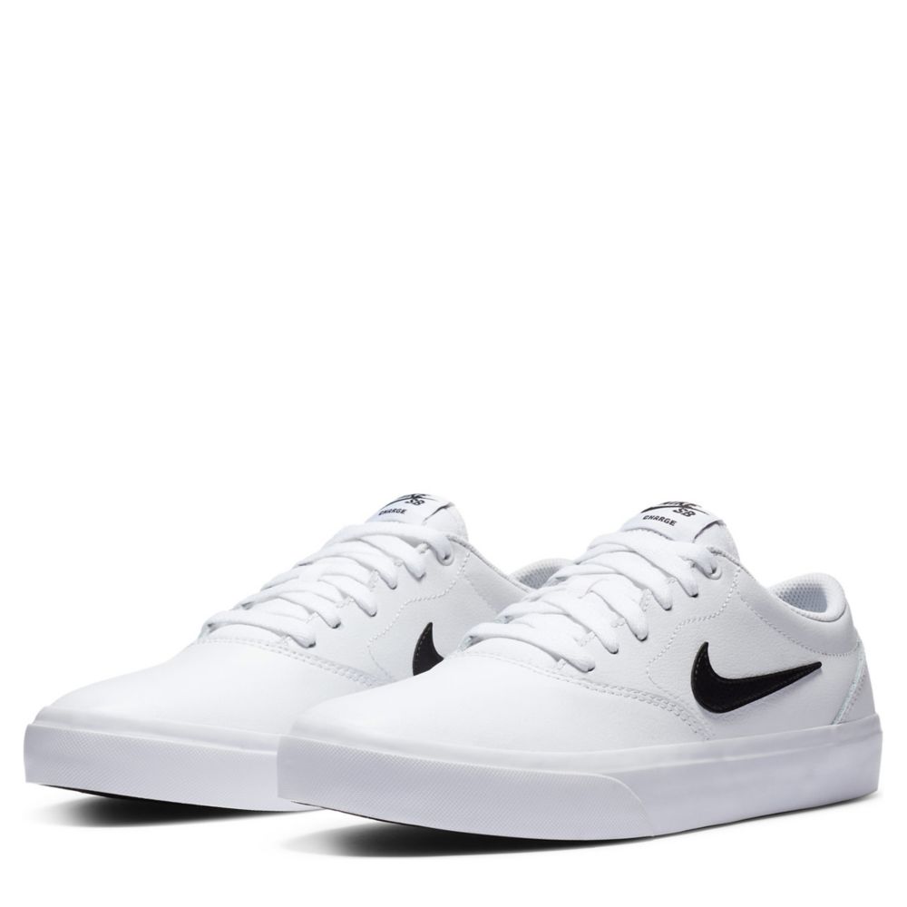 NIKE Mens Sb Charge Sneaker - WHITE