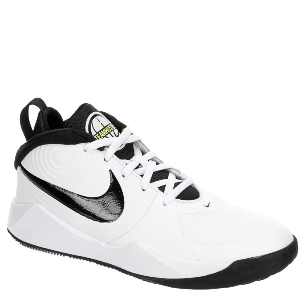 white nike boys shoes