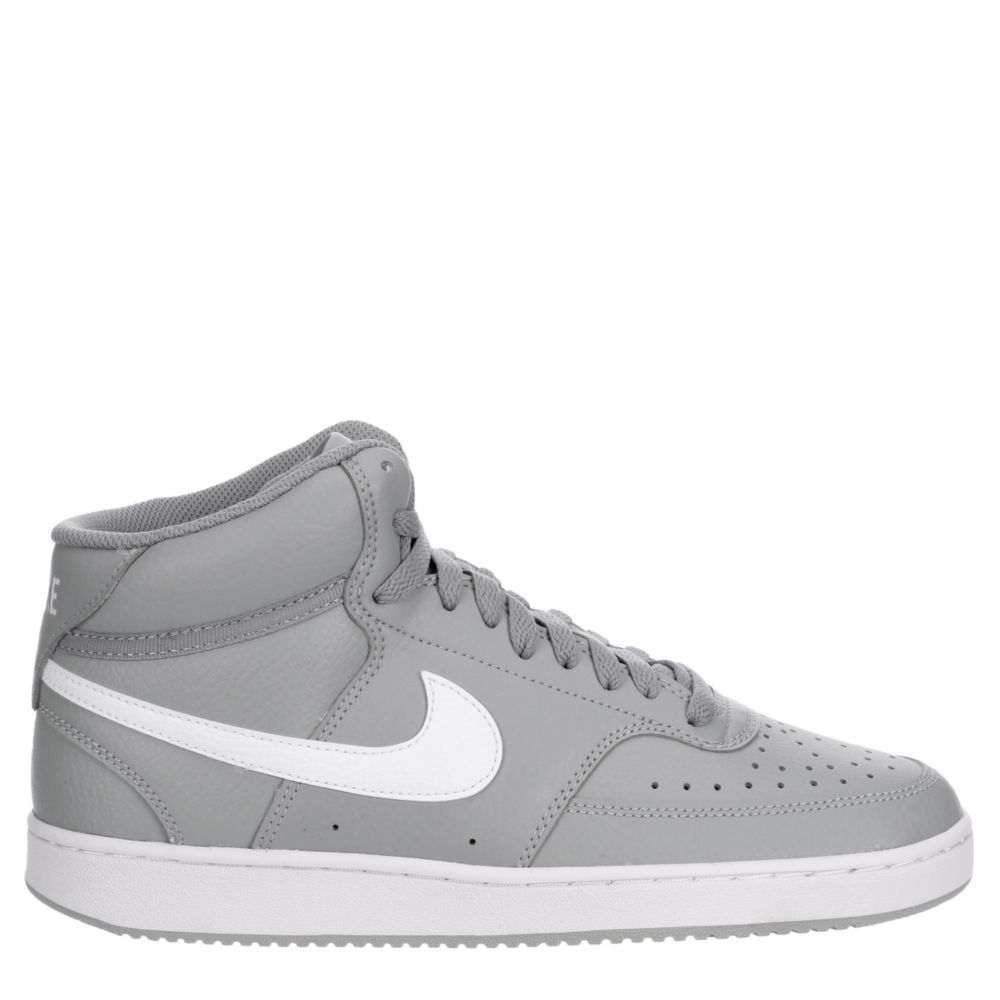 nike court vision mid black and grey