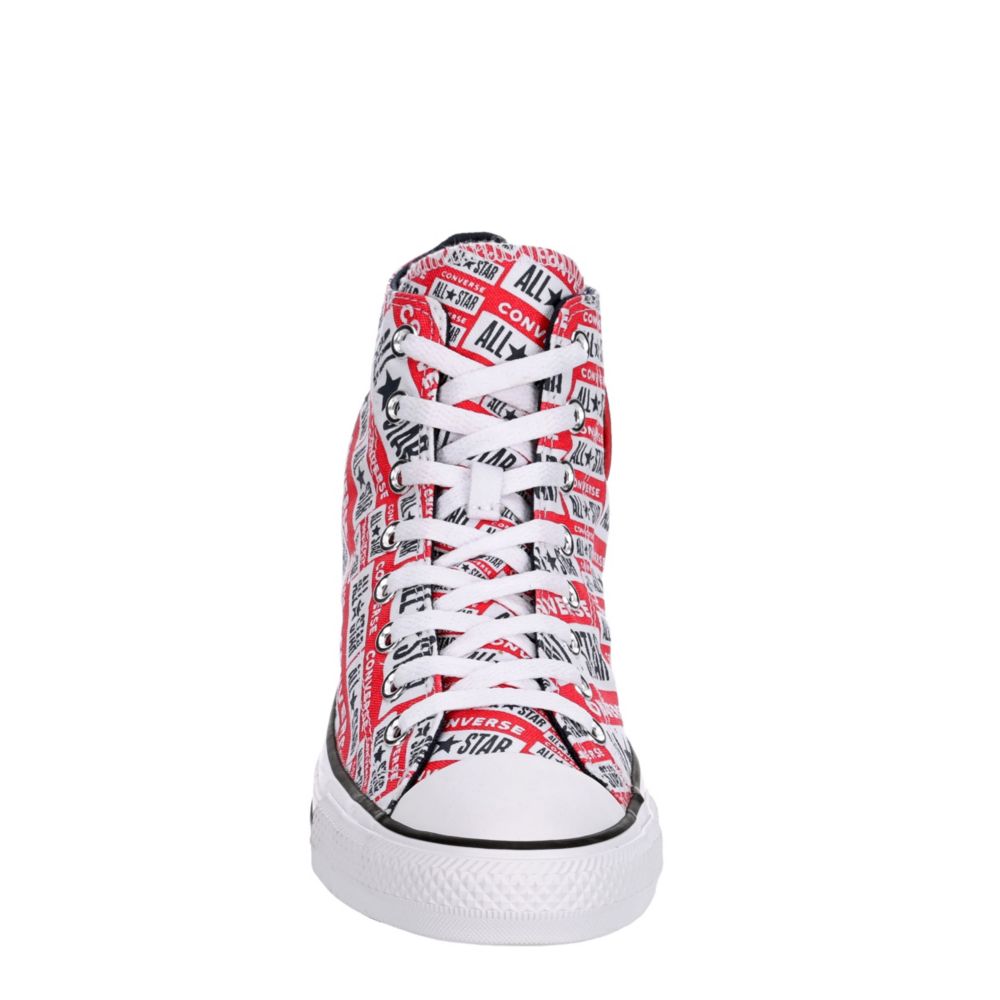 CONVERSE Mens Chuck Taylor All Star High Top Sneaker - WHITE