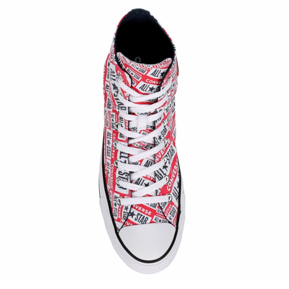 CONVERSE Mens Chuck Taylor All Star High Top Sneaker - WHITE