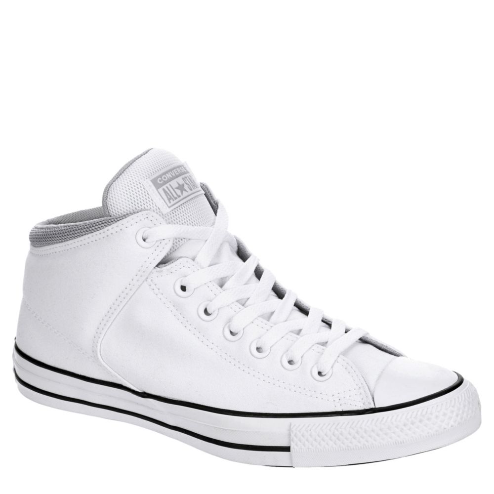White Converse Mens Chuck Taylor All Star High Street High Top Sneaker |  Athletic | Off Broadway Shoes
