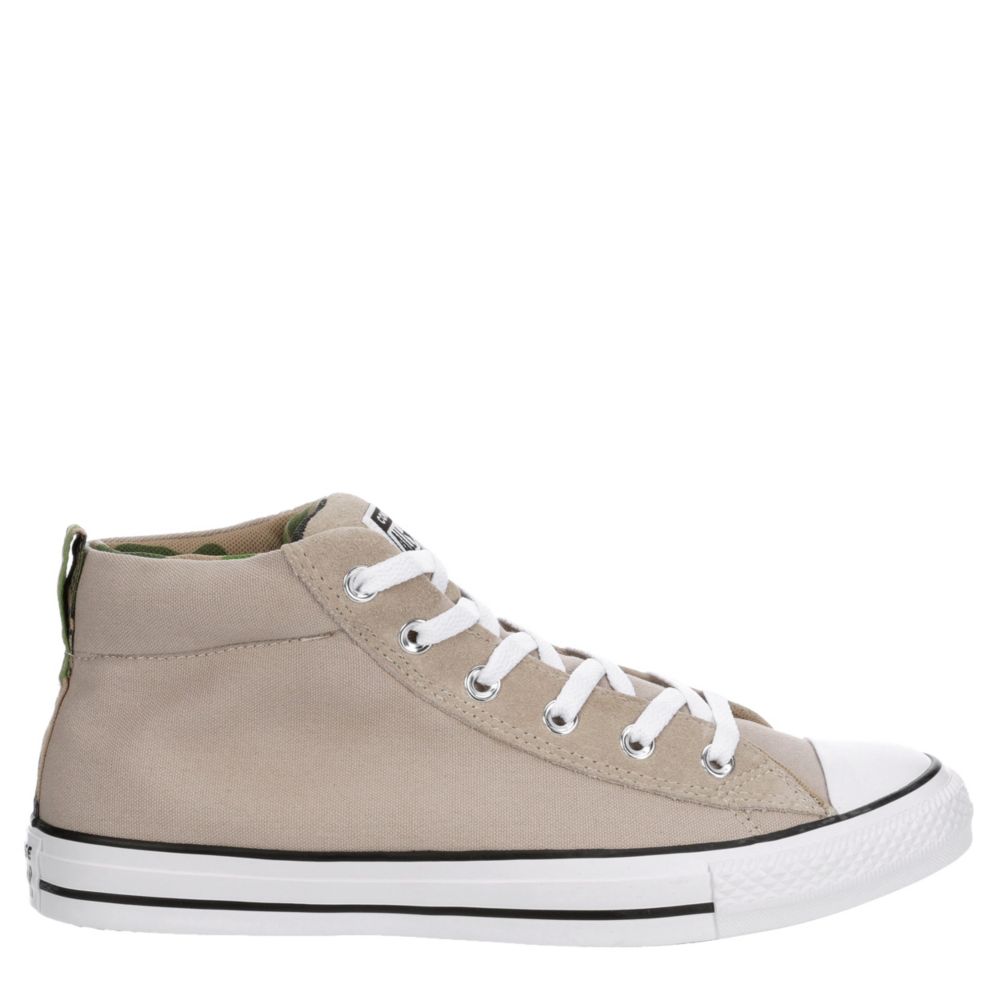 CONVERSE Mens Chuck Taylor All Star Street High Top Sneaker - TAN