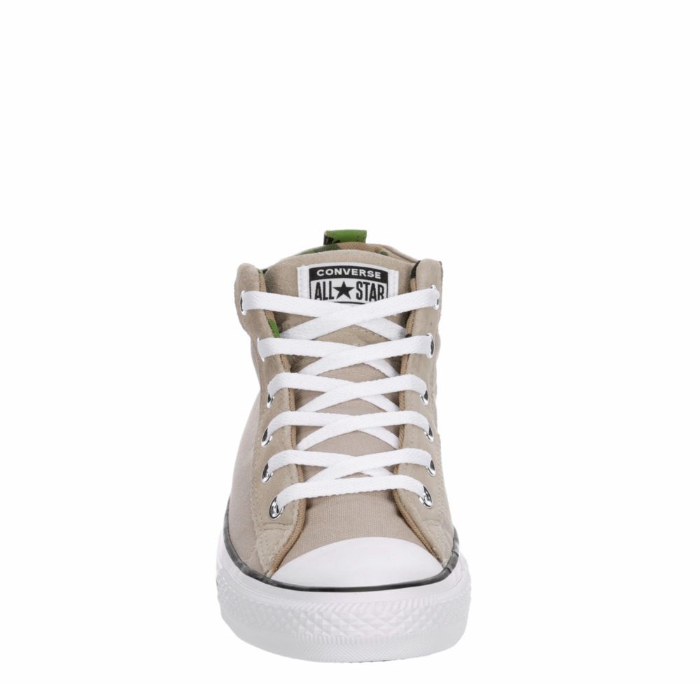 CONVERSE Mens Chuck Taylor All Star Street High Top Sneaker - TAN