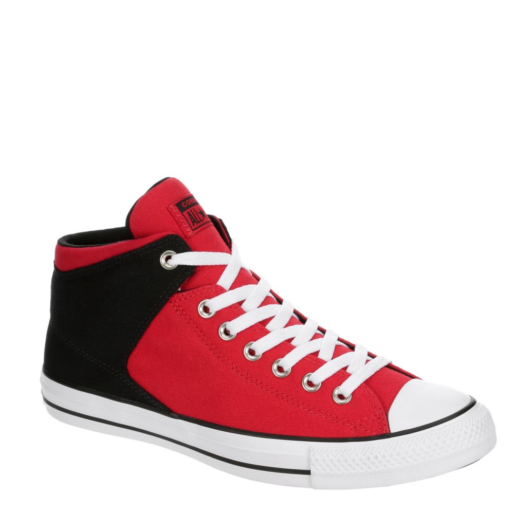 red converse mens